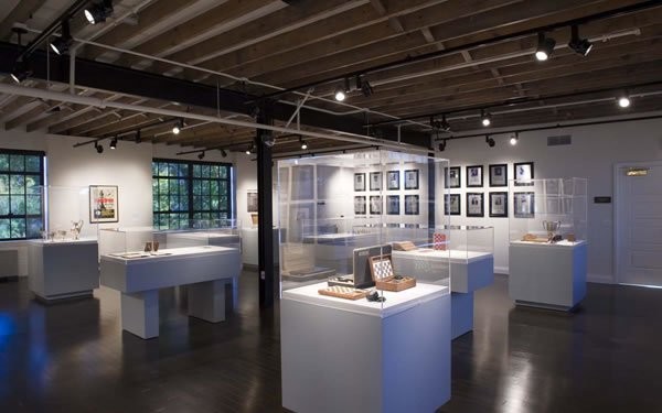 Interior view of the World Chess Hall of Fame