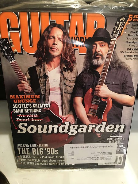 Soundgarden announcing their reunion in 2011