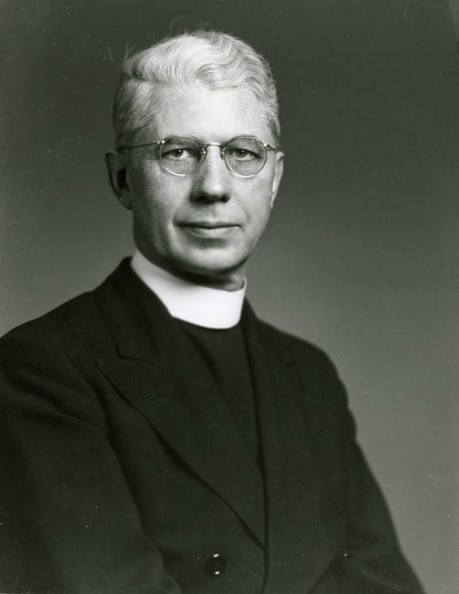 Marquette University President (1944-1948) The Very Reverend Peter A. Brooks, S.J. (“Department of Special Collections and University Archives, Marquette University Libraries, MUA_ITS_00379)