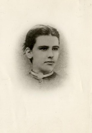 Anna Howard Shaw during her time at Albion College in 1873 where she faced financial hardship due to her family's disapproval of her career choice.