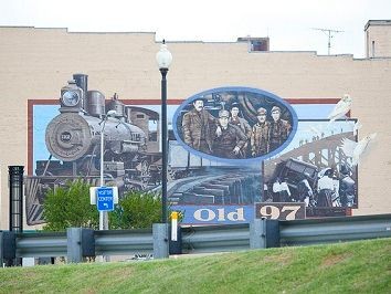 Historic Mural - Old 97