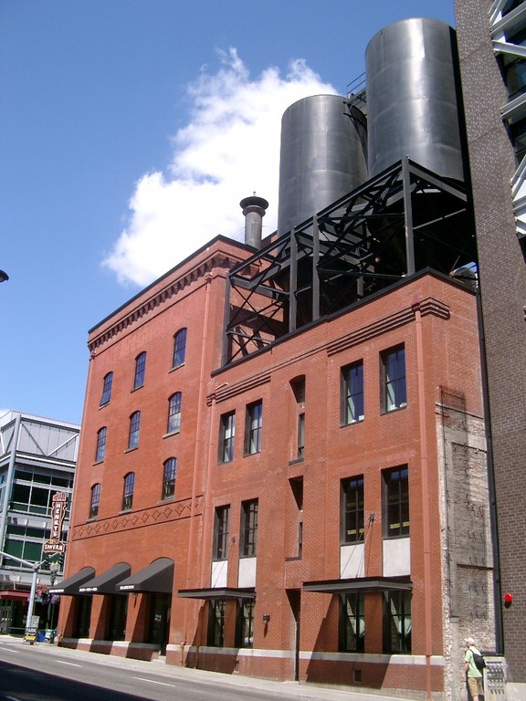 The former home of the Blitz-Weinhard brewery is now home to Portland's Brewery Blocks