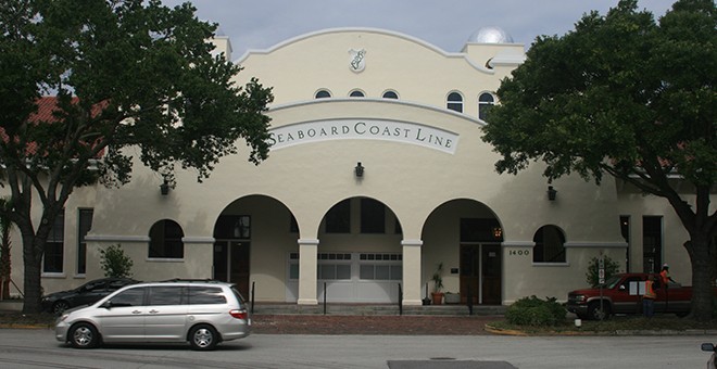 The Atlantic Coastline Station has been restored and operates as an Amtrak station today. Image obtained from cityoforlando.net. 