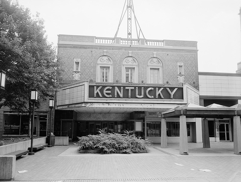 Photo of Kentucky Theater
(image taken from Broken Sidewalk Blog)