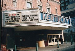 Side view of Kentucky Theater
(image taken from Flickr)