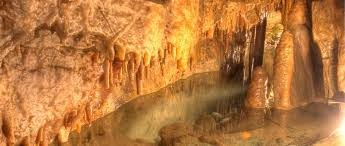 The caverns are still forming today and gain about an inch of deposits every 120 years. 