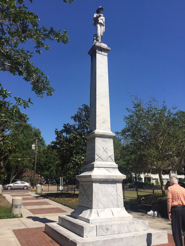 After standing in Lake Eola for 100 years, the Confederate monument will be moved to Greenwood Cemetery. 