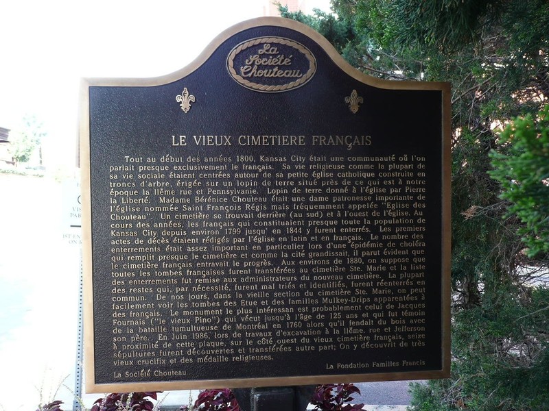 French side of the marker. Image obtained from the Historical Marker Database. 