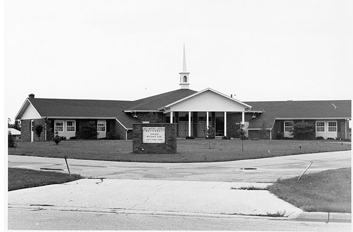 Current location of first Baptist Church.