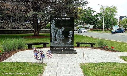 Taunton Global War on Terrorism Veterans Memorial (Courtesy of the Memorial group's home page)