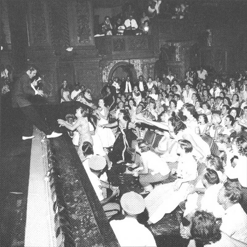 Elvis Presley gave fifteen sold-out performances at the Olympia in August 1956. Image obtained from Florida Memory. 