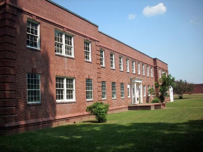 Photo of the exterior of the hospital taken in 2010 (photo by Eddie Douthitt)