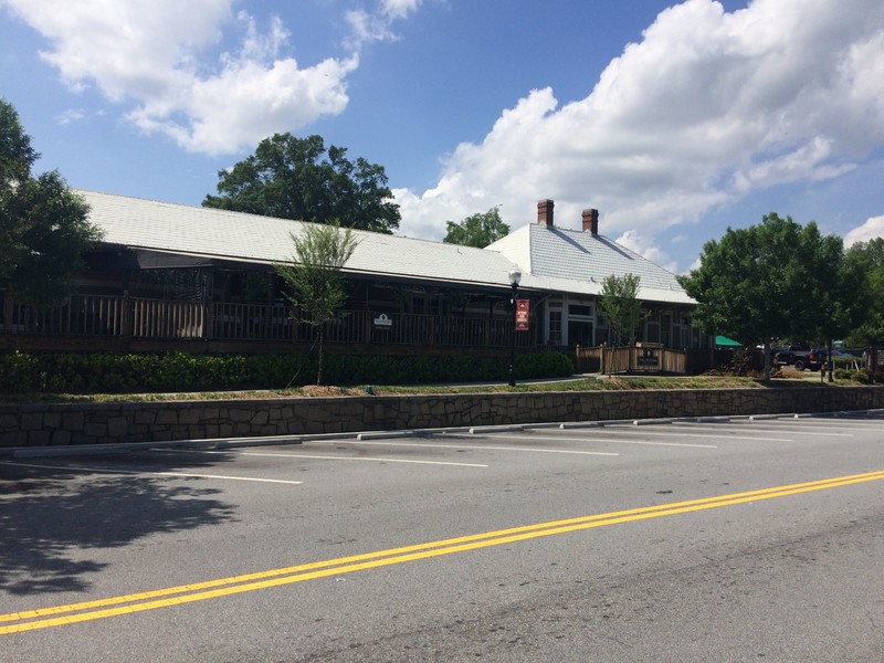 Norcross Train Depot now turned steakhouse.