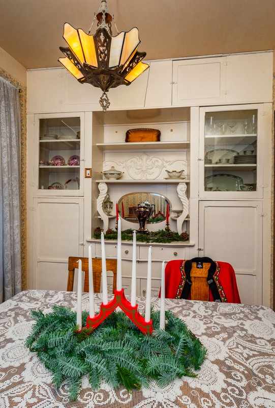 Dining Room at Christmas