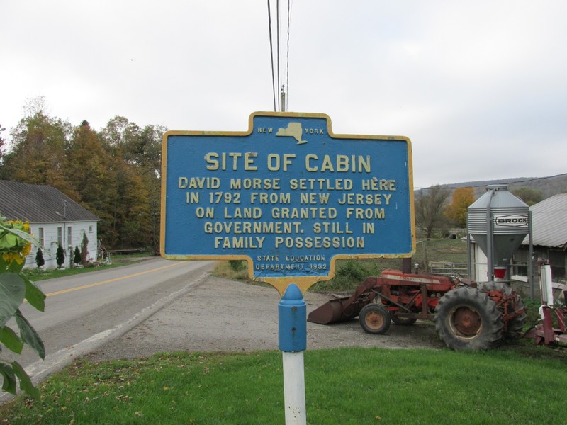 Site of Cabin of David Morse (Cuyler, NY)