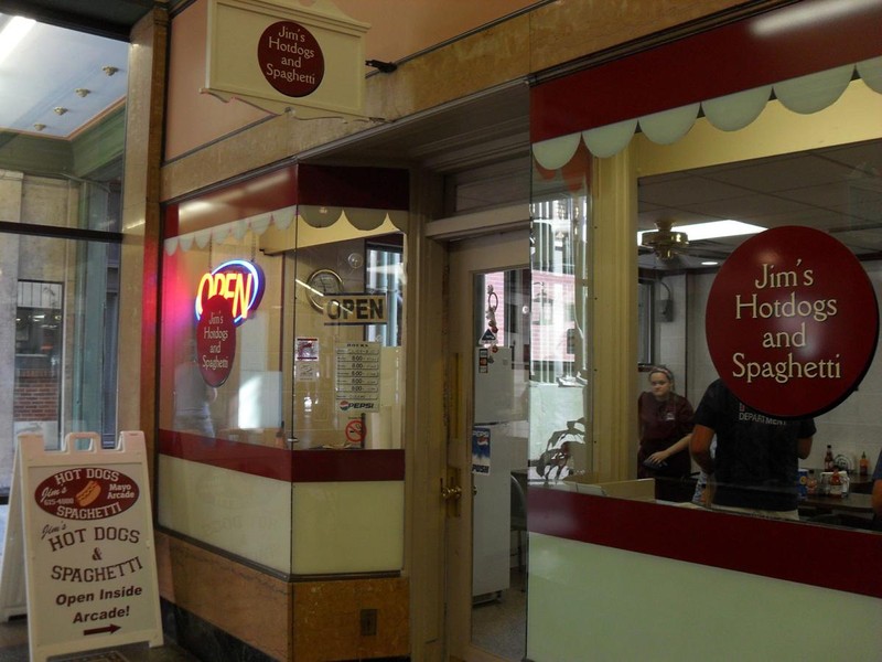 Jim Crum's restaurant in Camayo Arcade