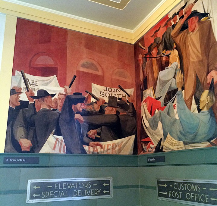 Rincon Civil War Mural