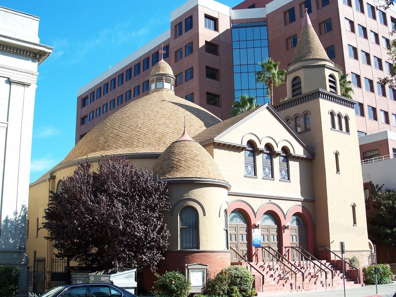 The First Unitarian Church of San Jose was built in 1892.