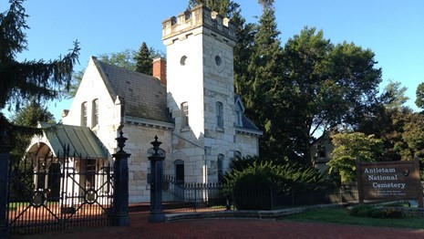 The Entrance to Antietam National Cemetery