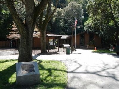 This historical marker describes the history of the park.