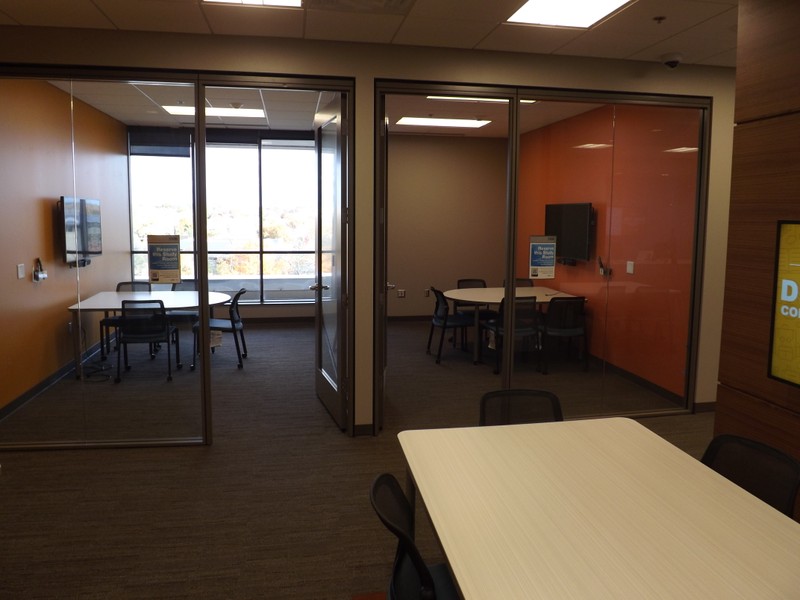 This new space includes two small collaborations rooms in addition to the seminar room and shared spaces.