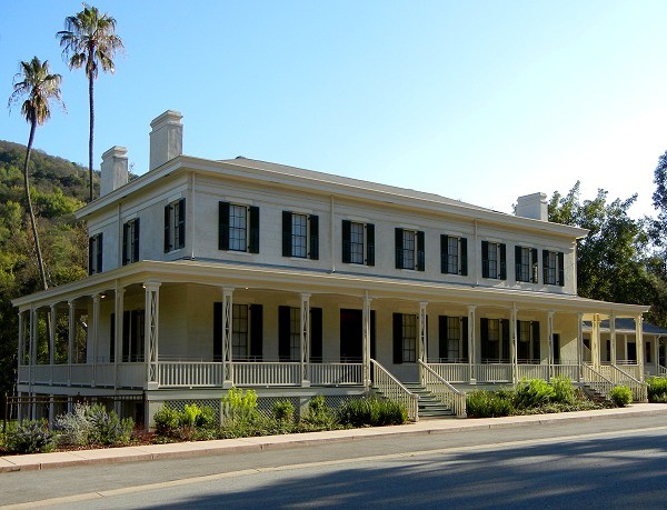 The Almaden Quicksilver Mining Museum is located in the Casa Grande House, which was built in 1854.