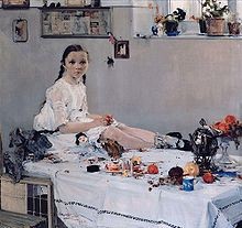 One of Fechin's Greatest Works: Portrait of Varya Adoratskaya (1914)