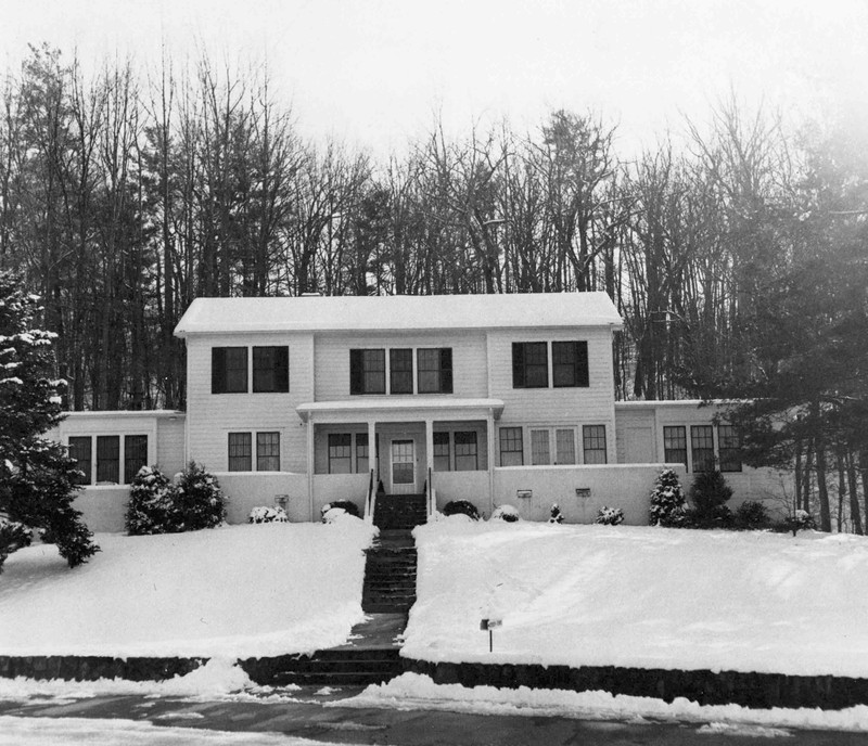 The Edgewood House, also known as the President's home.