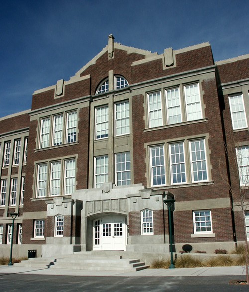 Old Albuquerque High School as it is seen today