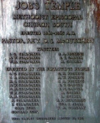 This commemorative plaque was placed in 1951. Image obtained from the Hurr Herald. 