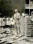 President White at the Corner Stone Ceremony