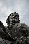 Likeness of Governor and Captain General Don Francisco Cuervo Y. Valdez as shown on the nearby monument 