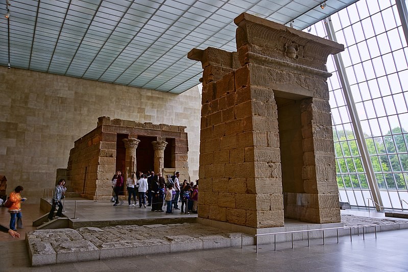 The Temple of Dendur.