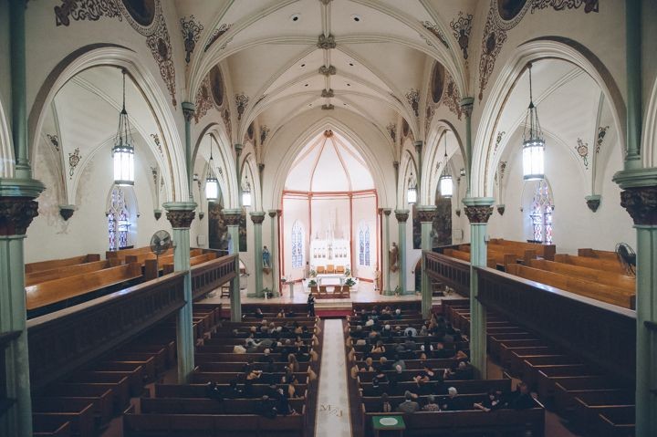 Interior of the church (image from Pinterest).