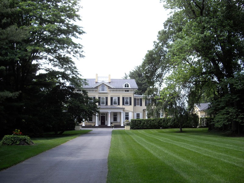 Westland Mansion was originally built in 1856 and was the home of President Grover Cleveland after his second term in office.