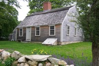 The Harlow Old Fort House (Courtesy of the Plymouth Antiquarian Society)