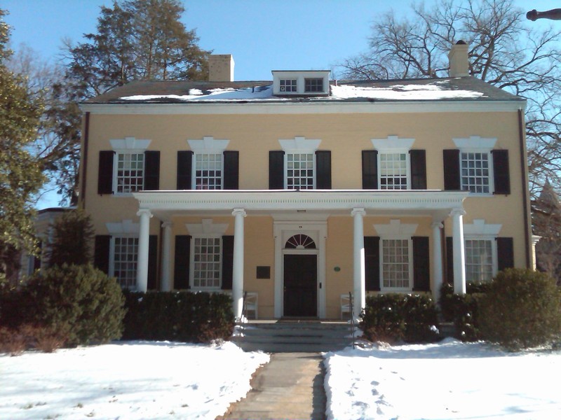 The MacLean House was built in 1756 and served as the residence of the College of New Jersey and later Princeton University presidents.