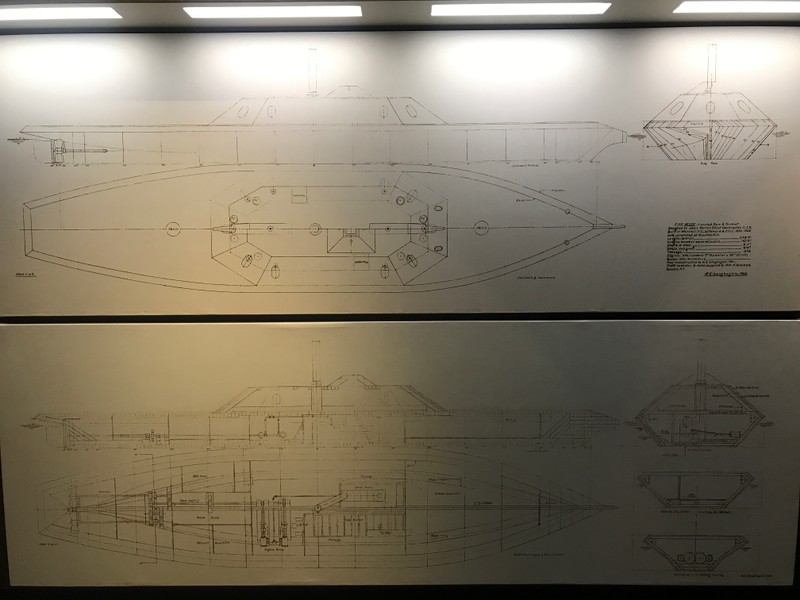 Blueprints for the design of the CSS Neuse.