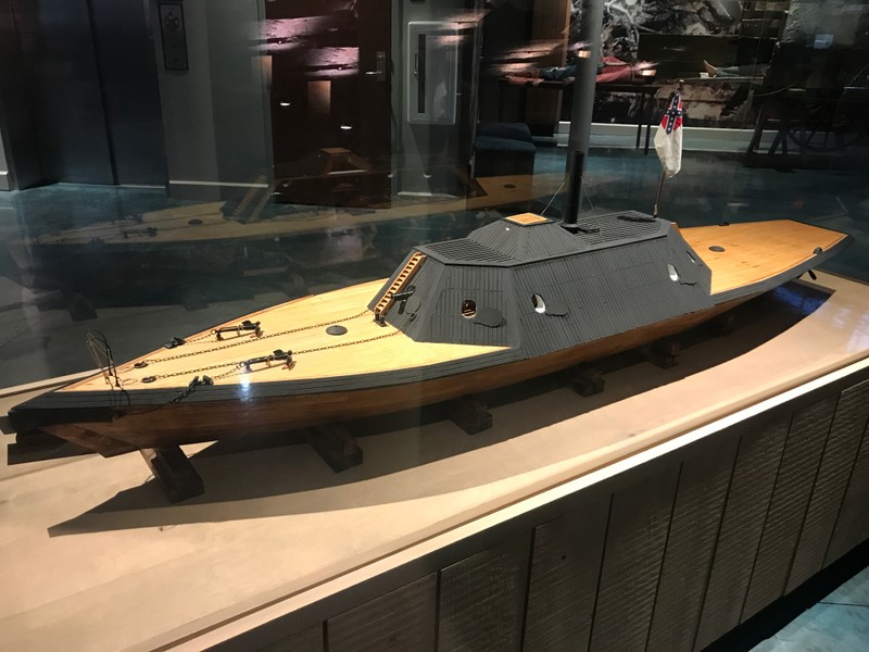 A small scale replica of the CSS Neuse.