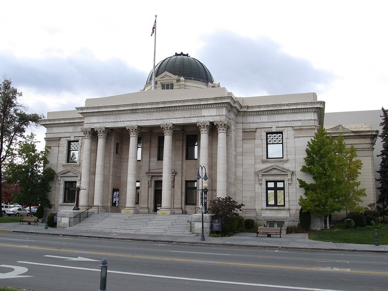 The Washoe Country Courthouse was built in 1911 and was the site of tens of thousands of divorces in the early 20th century.