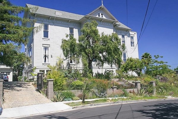 A shot of the house from 2016.