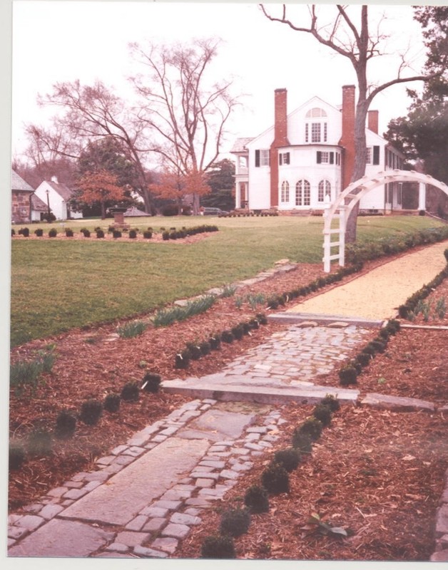 1993 Long Walk and South Lawn Restoration