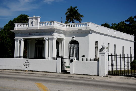 This former Cuban consulate was built in 1926 and now serves as the home of an art museum.