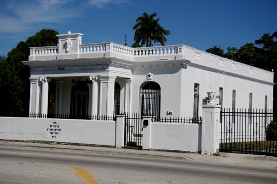 This former Cuban consulate was built in 1926 and now serves as the home of an art museum. 