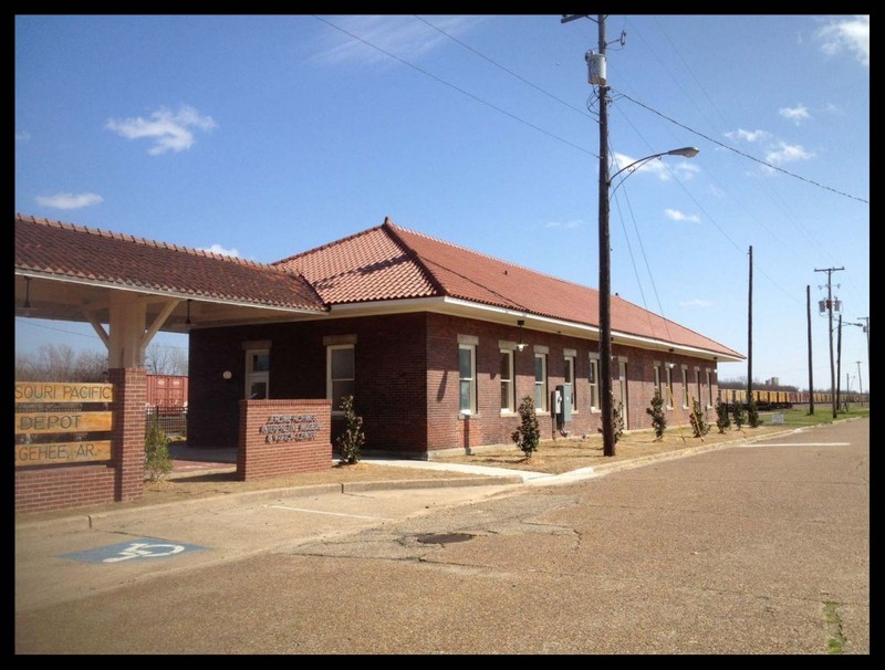 McGehee Railroad Depot. The WWII Japanese-American Internment Museum opened here in 2013.