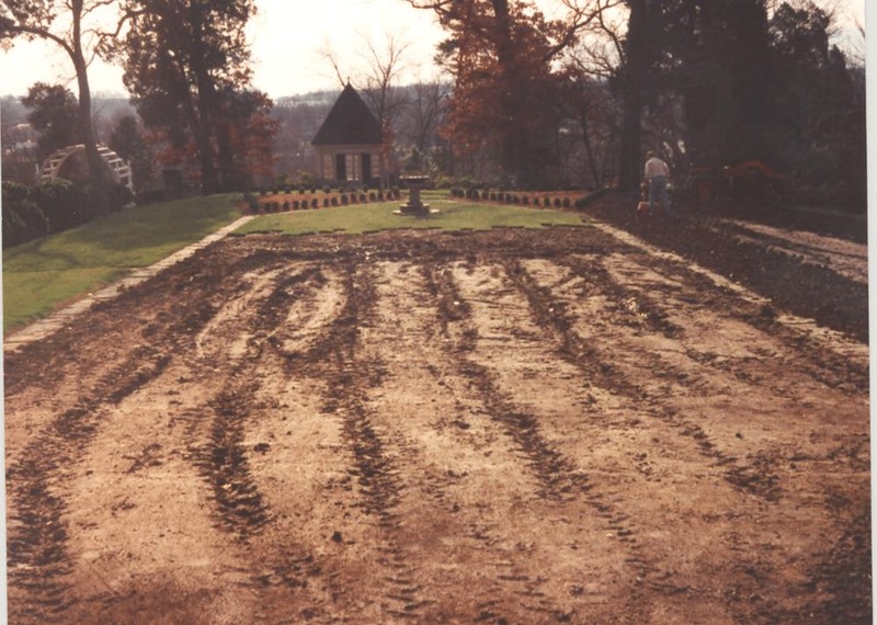 1993 Long Walk and South Lawn Restoration