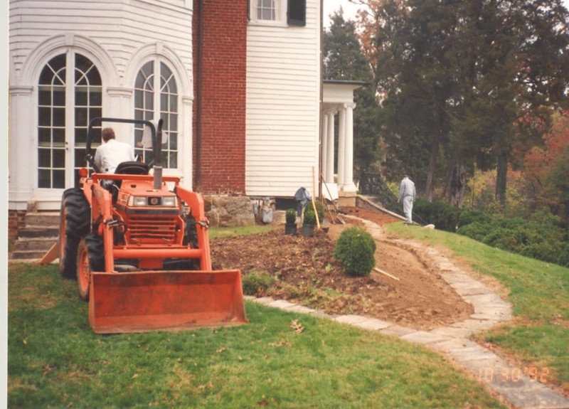 1993 Long Walk and South Lawn Restoration