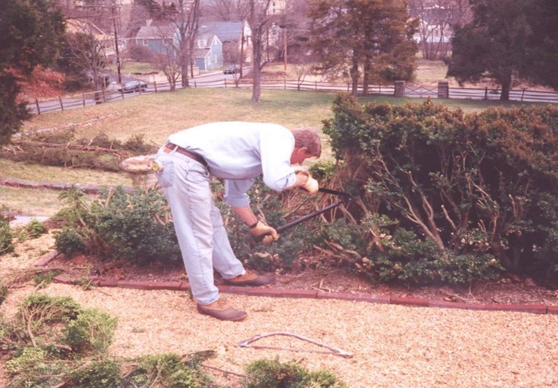 1993 Long Walk and South Lawn Restoration