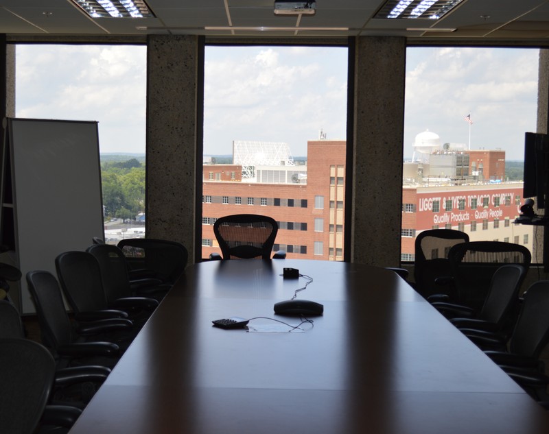 View of 7th floor conference room. 