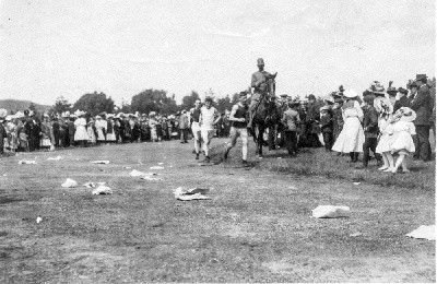 Footrace in 1910, Polo Fields at Golden Gate Park 